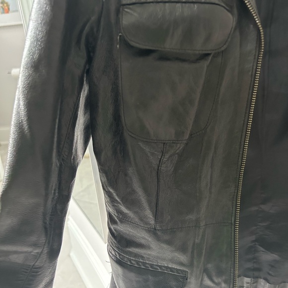 Anonymous By John Carlisle Leather Jacket - Picture 4 of 7